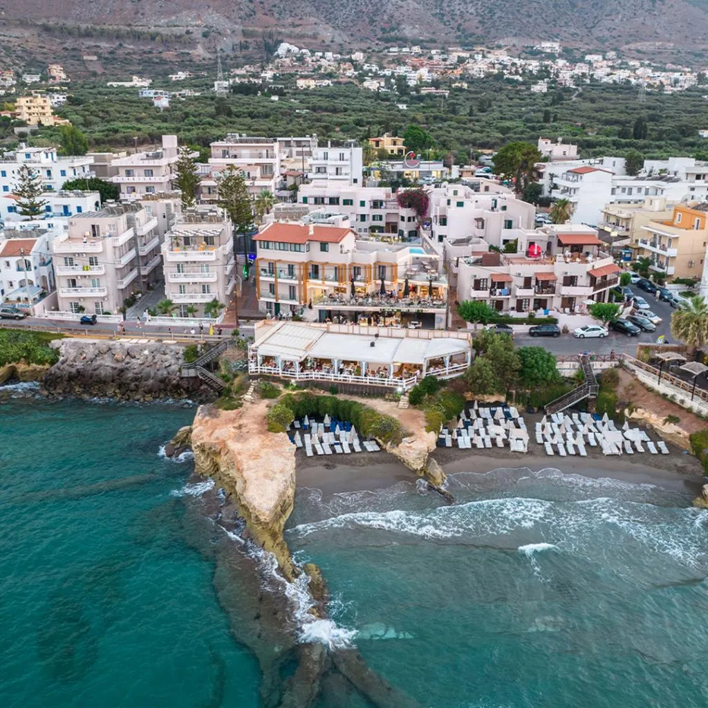 Beach, Porto Greco Village Beach hotel, Crete