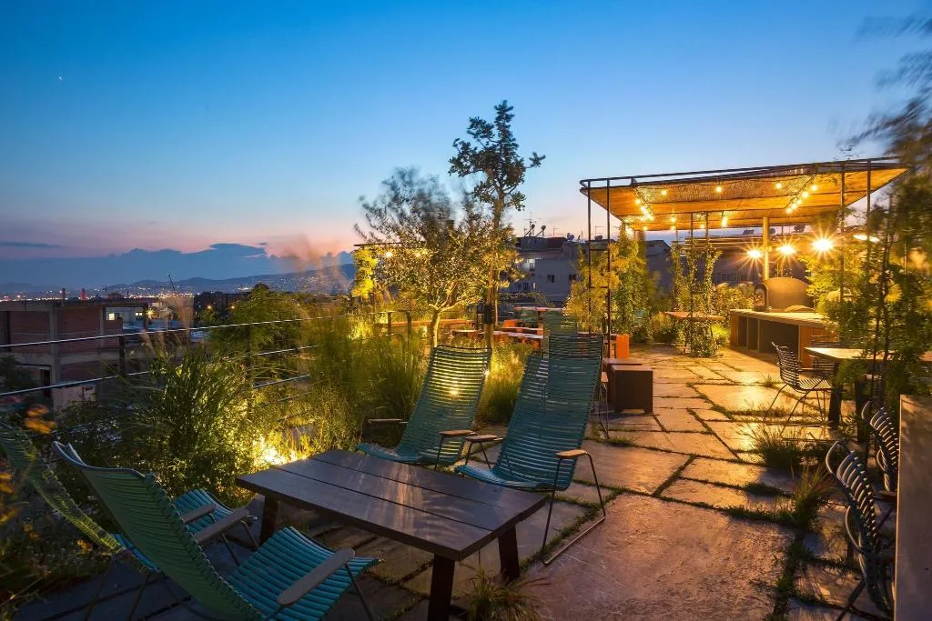 Terrace, The Foundry Suites, Athens