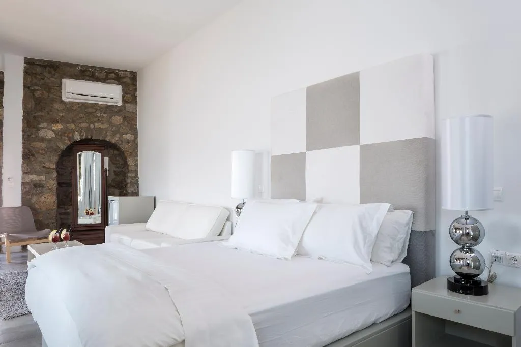 JUNIOR SUITE SEA VIEW Room, Greco Philia Elia Mykonos, Halkidiki