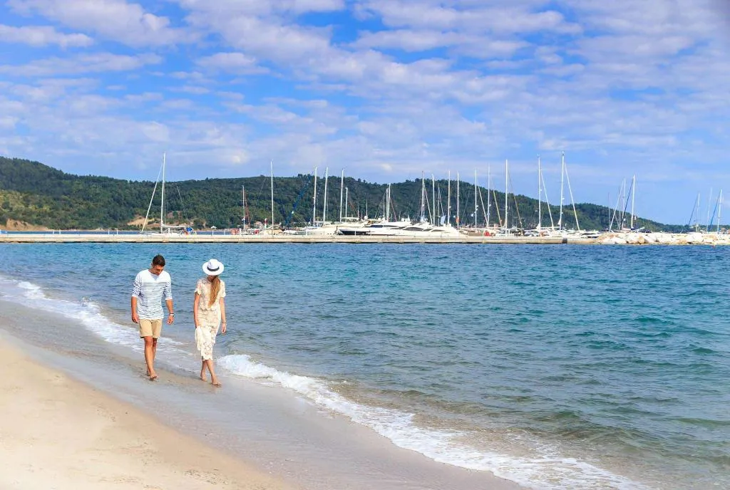 Beach, Miraggio Thermal Spa Resort, Halkidiki