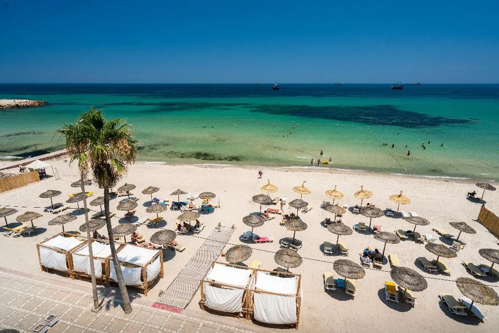 Beach, Sousse Palace Hotel & Spa, Tunisia