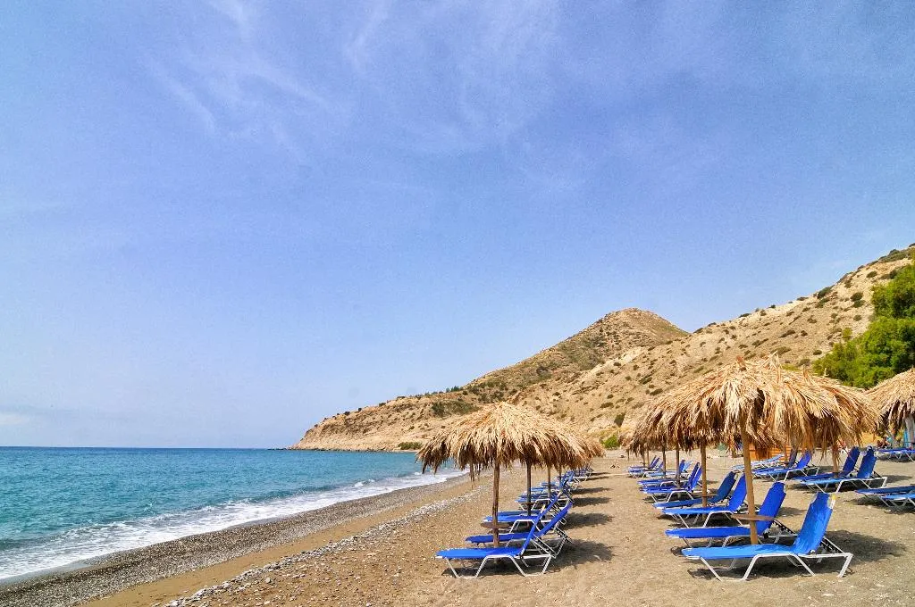 Beach, Myrtos Mare Suites, Crete