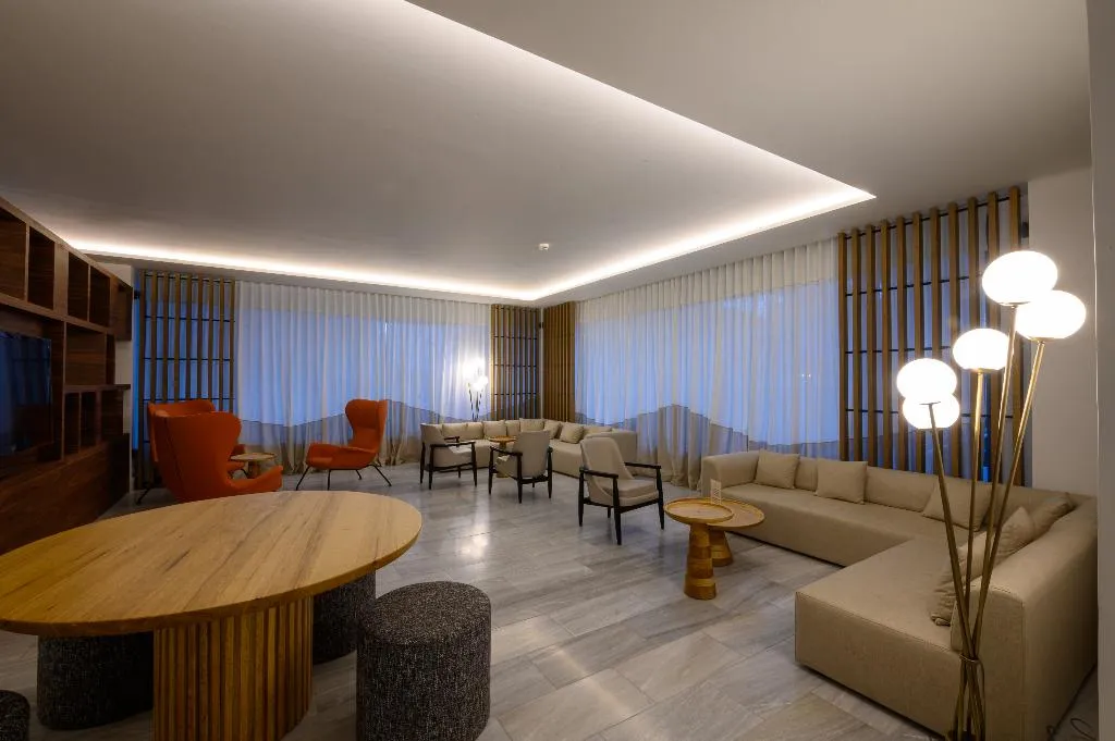 Lobby, Pharae Palace, Kalamata