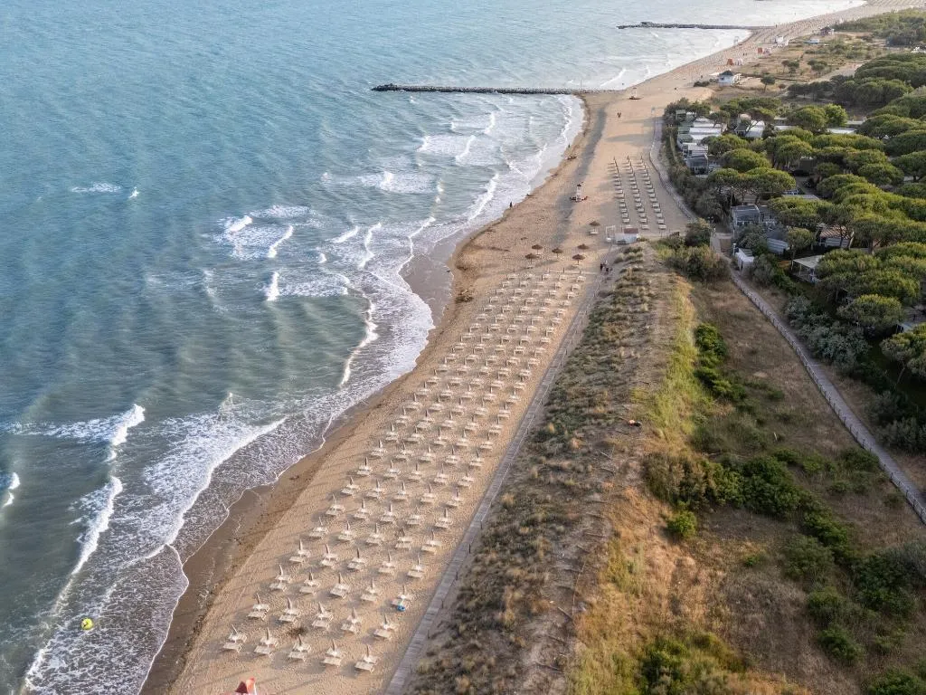 Beach, Club del Sole Jesolo Family Resort, Venice