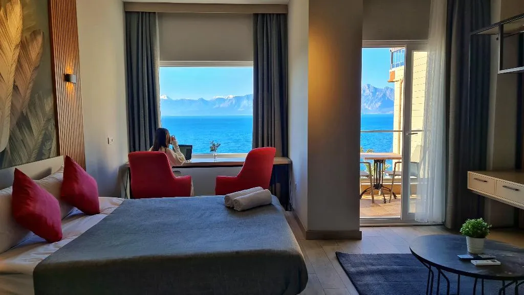 STUDIO SEA VIEW Room, Letstay Panorama Suites, Antalya