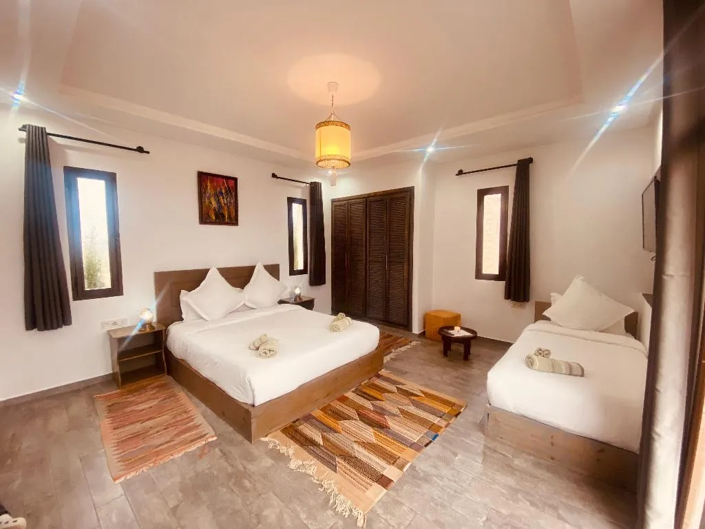 FAMILY ROOM WITH DOUBLE BED Room, Dar Ayman hotel, Essaouira