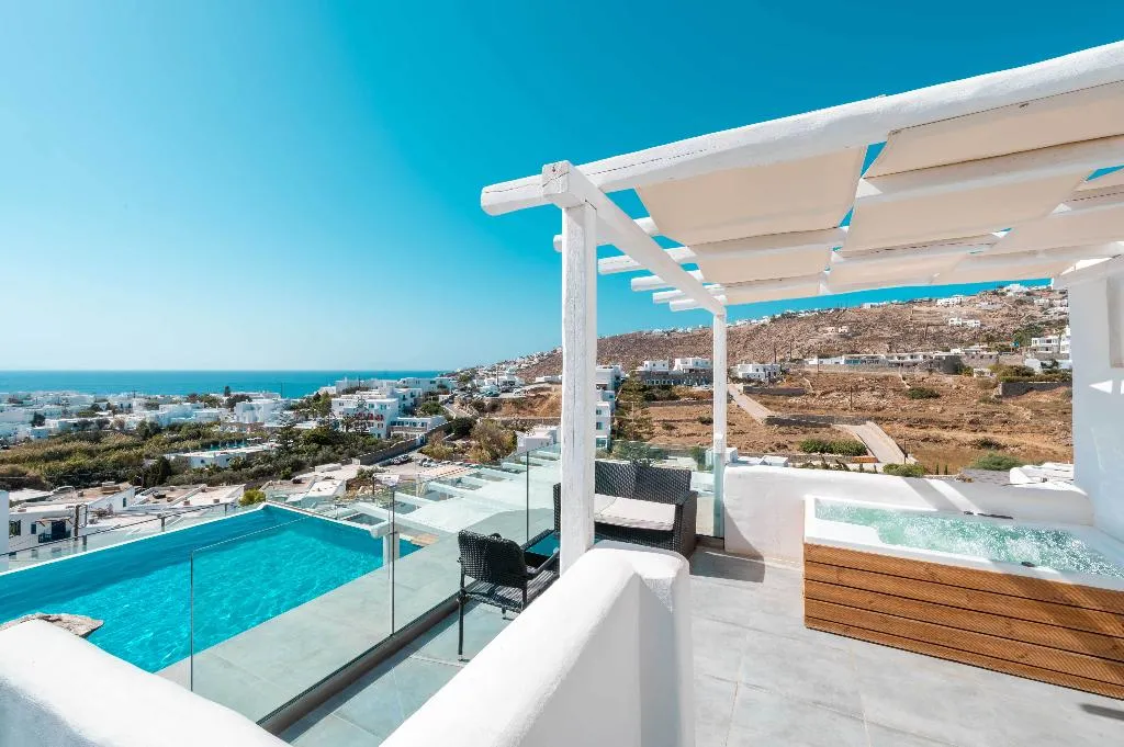 DOUBLE SEA VIEW Room, Mr & Mrs White Mykonos, Mykonos