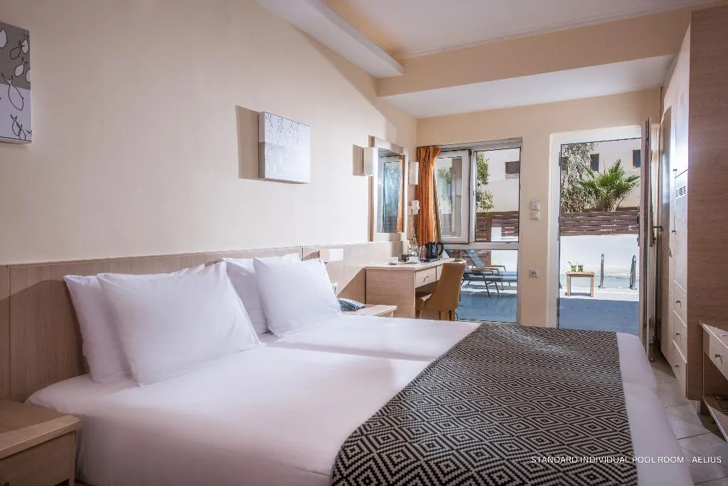 Double or Twin WITH PRIVATE POOL Room, Aelius Hotel & Spa, Crete