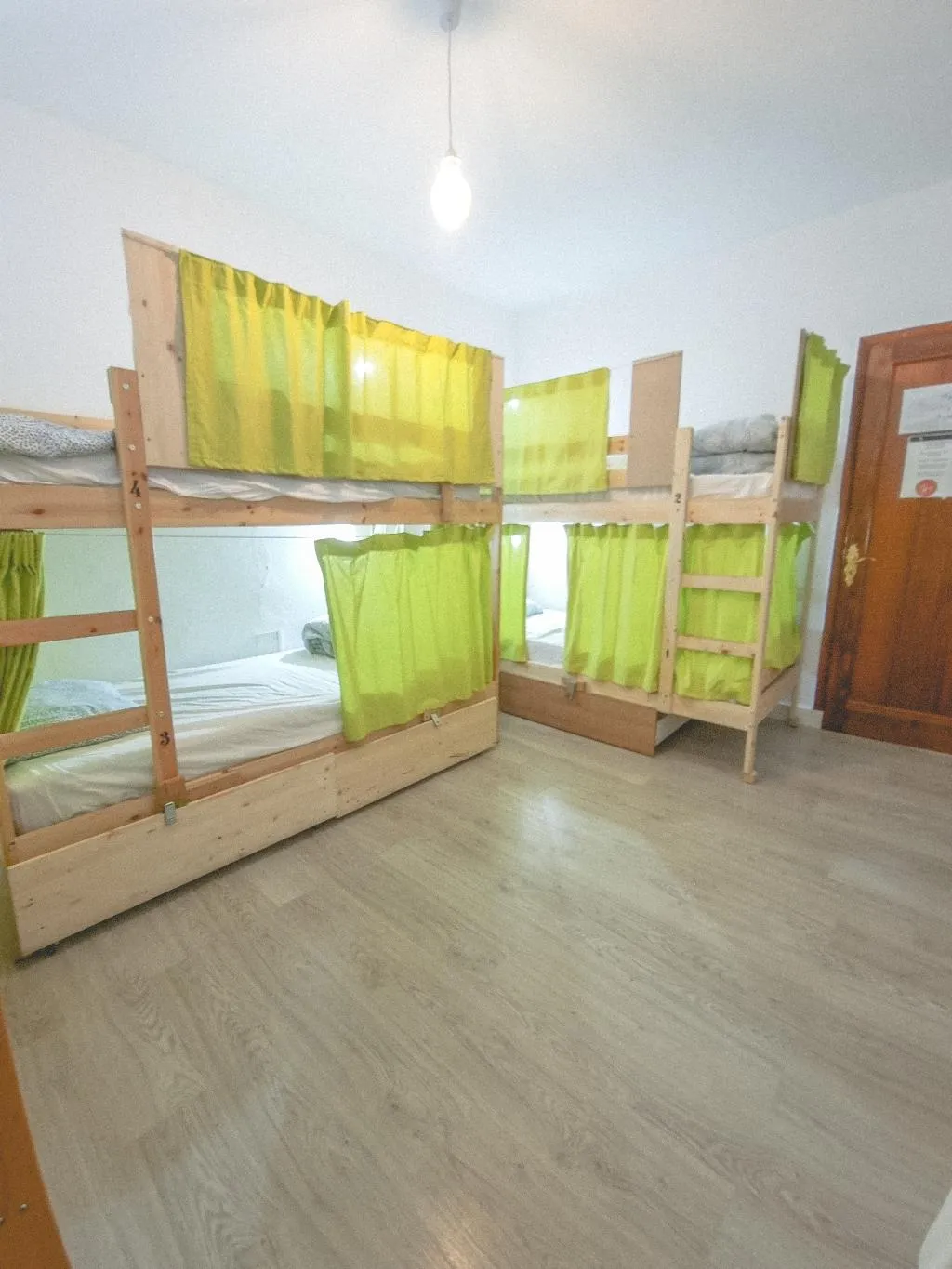 Bed in dormitory WITH SHARED BATHROOM Room, Aguere Nest Hostel, Tenerife