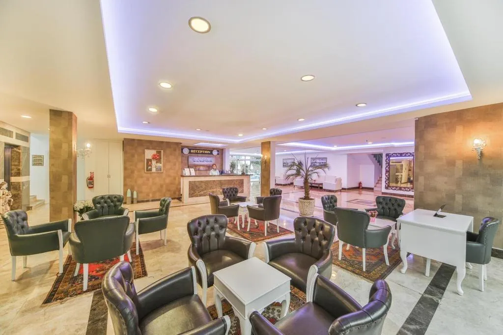 Lobby, Kleopatra Atlas Hotel, Antalya