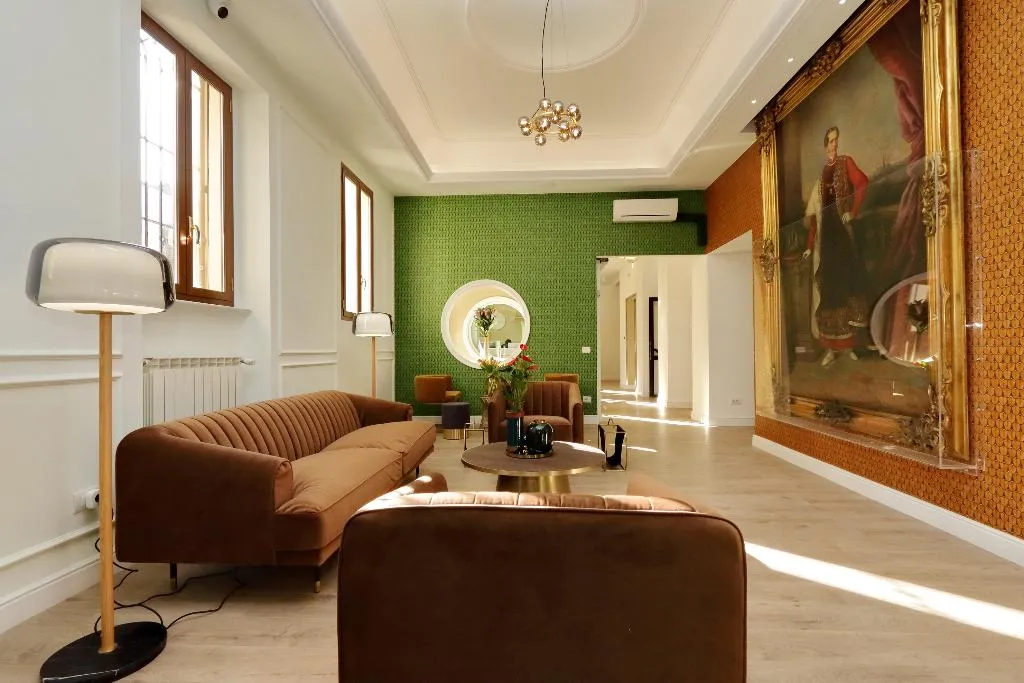 Lobby, Hotel Santa Sofia, Rome