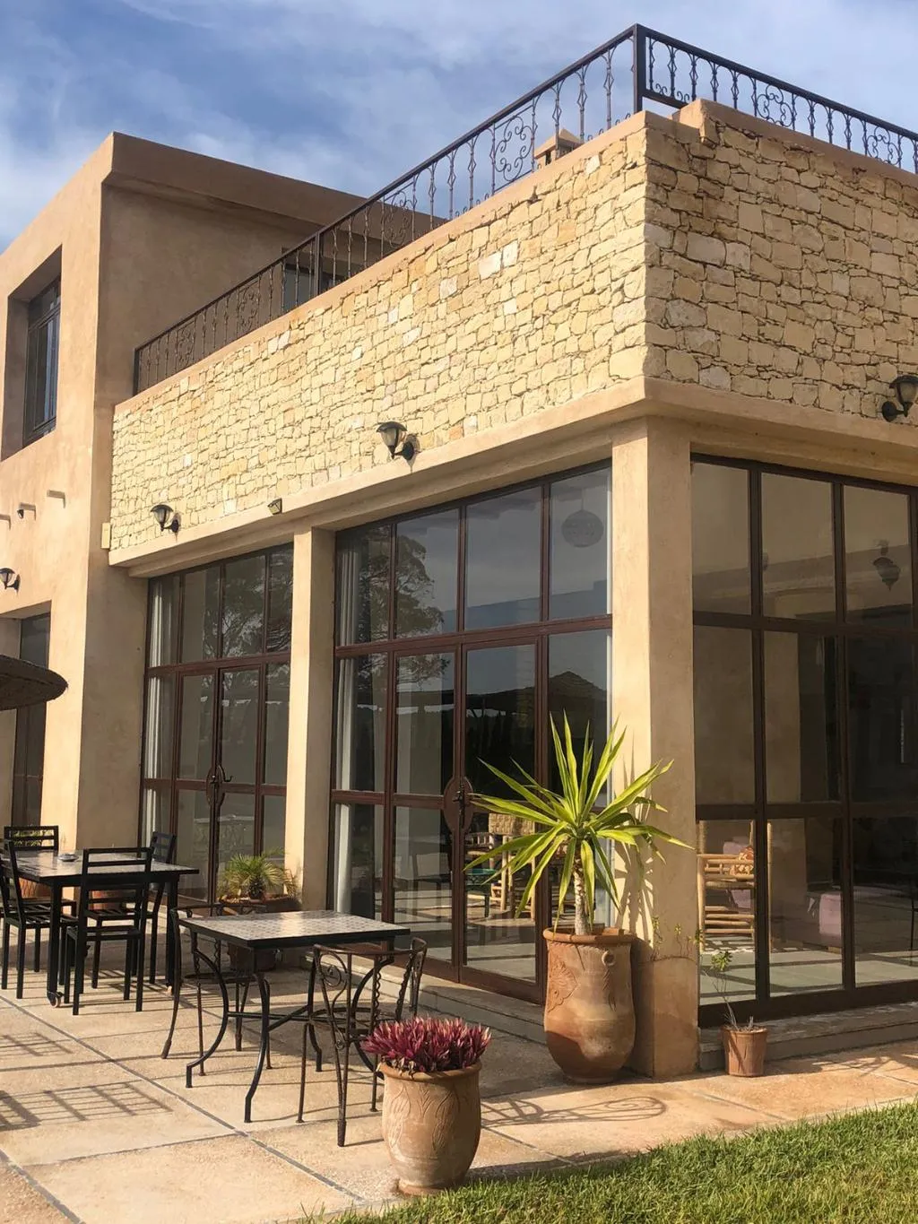 Terrace, Dar Ayman hotel, Essaouira