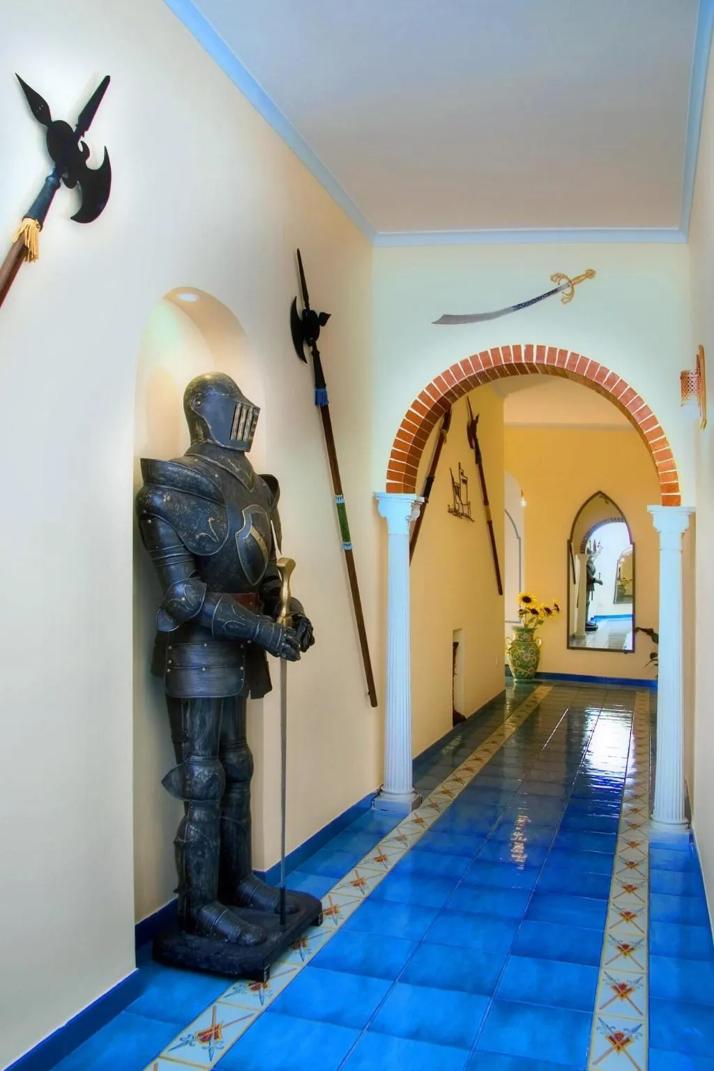 Lobby, Albergo Riviera, Naples