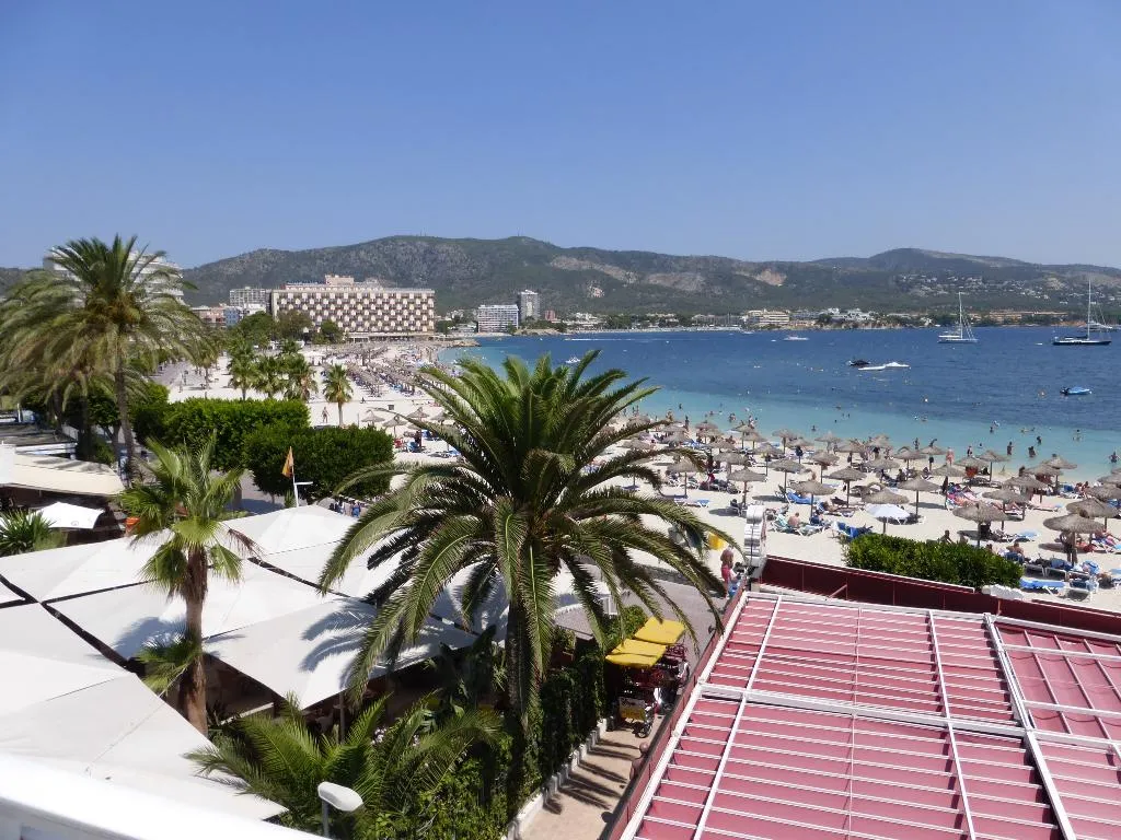Terrace, Apartamentos Balear Beach, Majorca