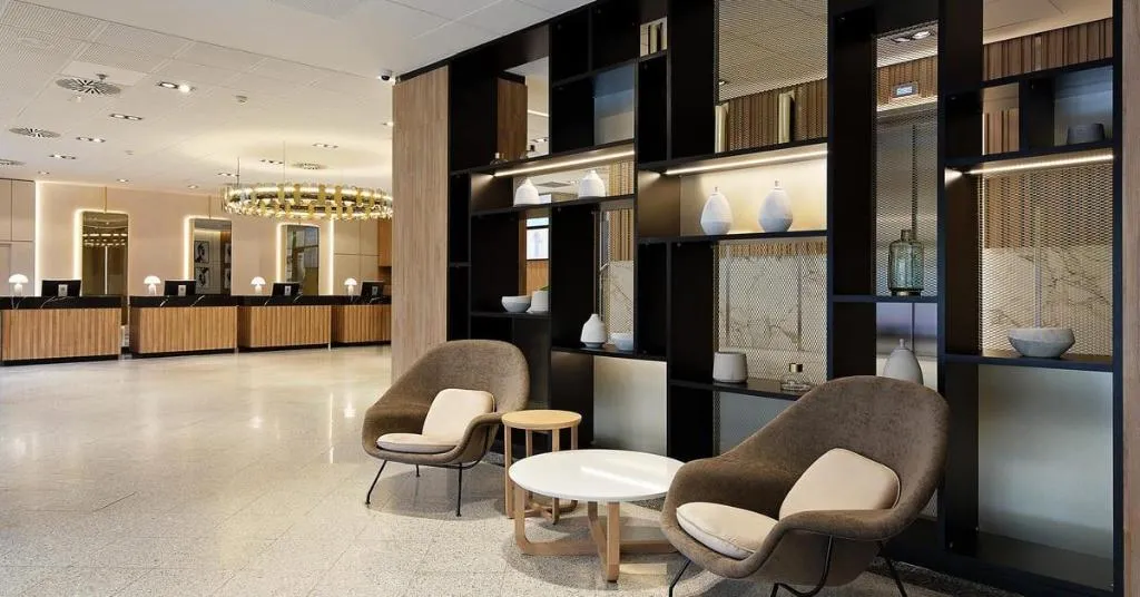 Lobby, Melia Avenida America, Madrid