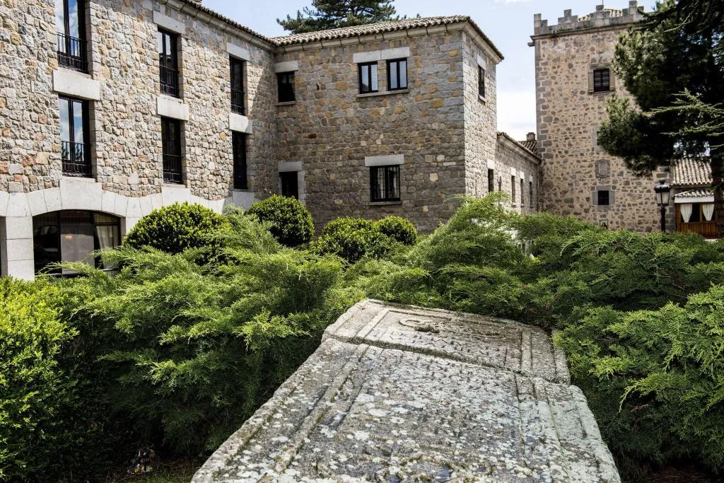 Terrace, Parador de Avila, Madrid