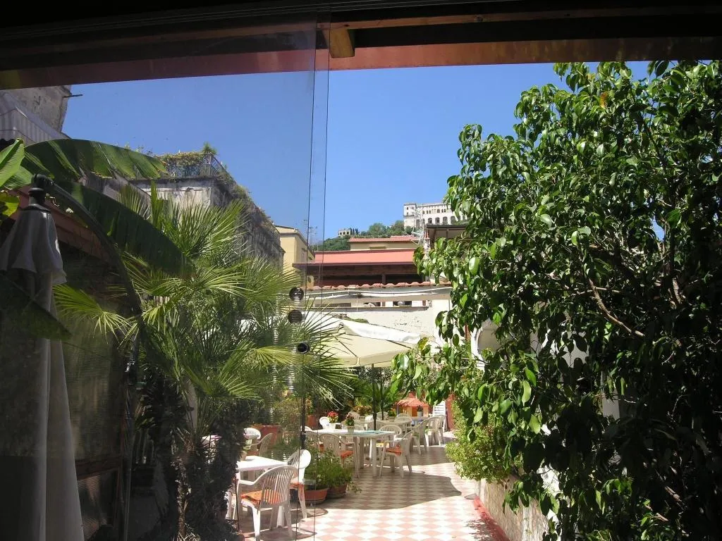Terrace, Hotel Toledo, Naples