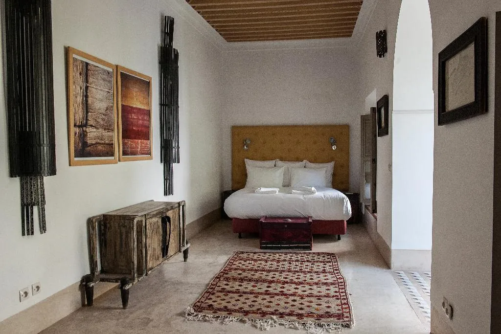 DOUBLE DELUXE QUEEN BED Room, Riad Jaaneman, Marrakech