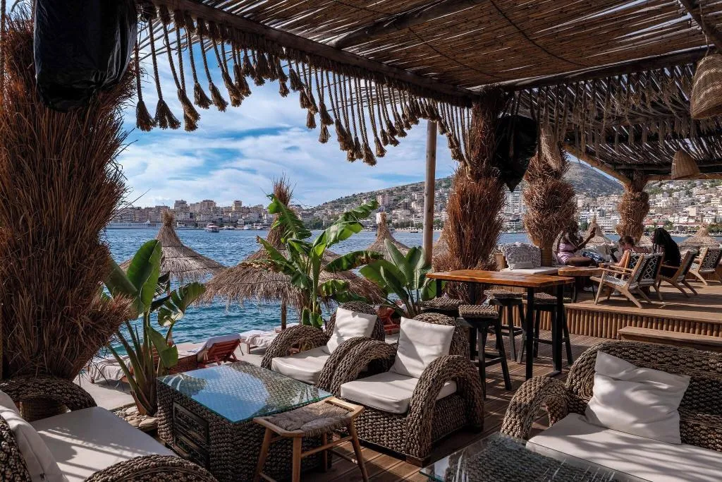 General view, Grand Hotel Saranda, Southern Albania