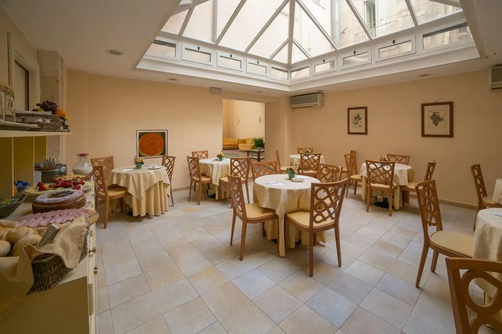 Restaurant, Hotel Gran Bretagna, Catania