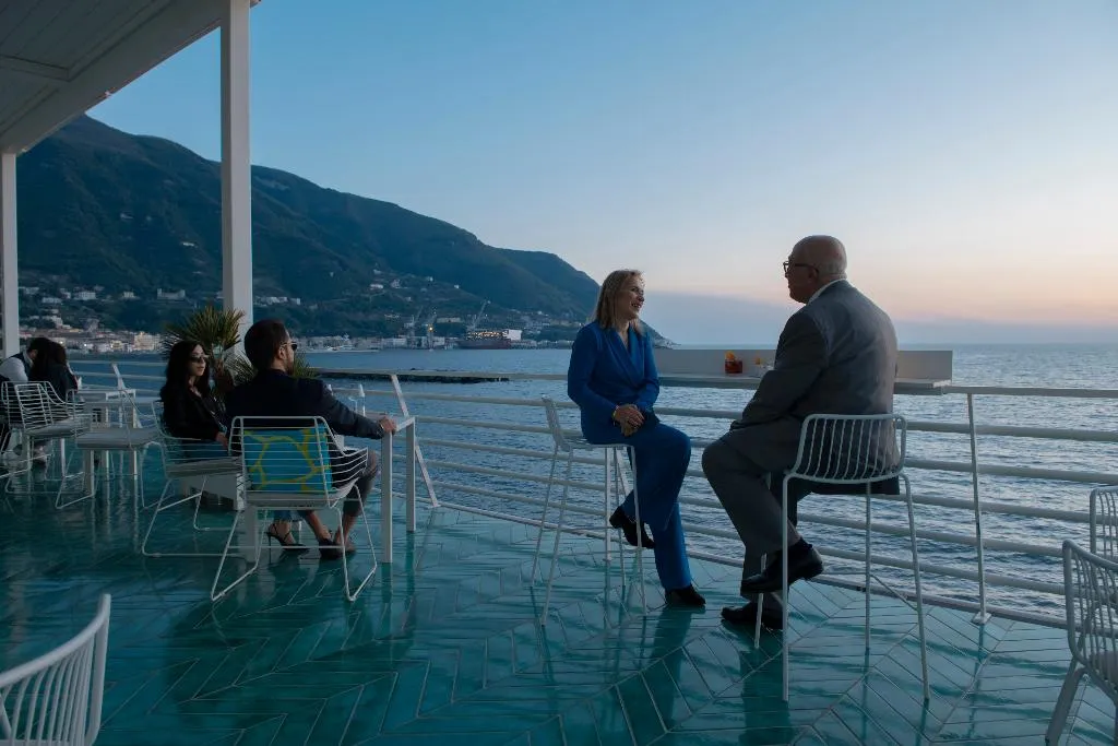 Terrace, Hotel Miramare Stabia, Naples