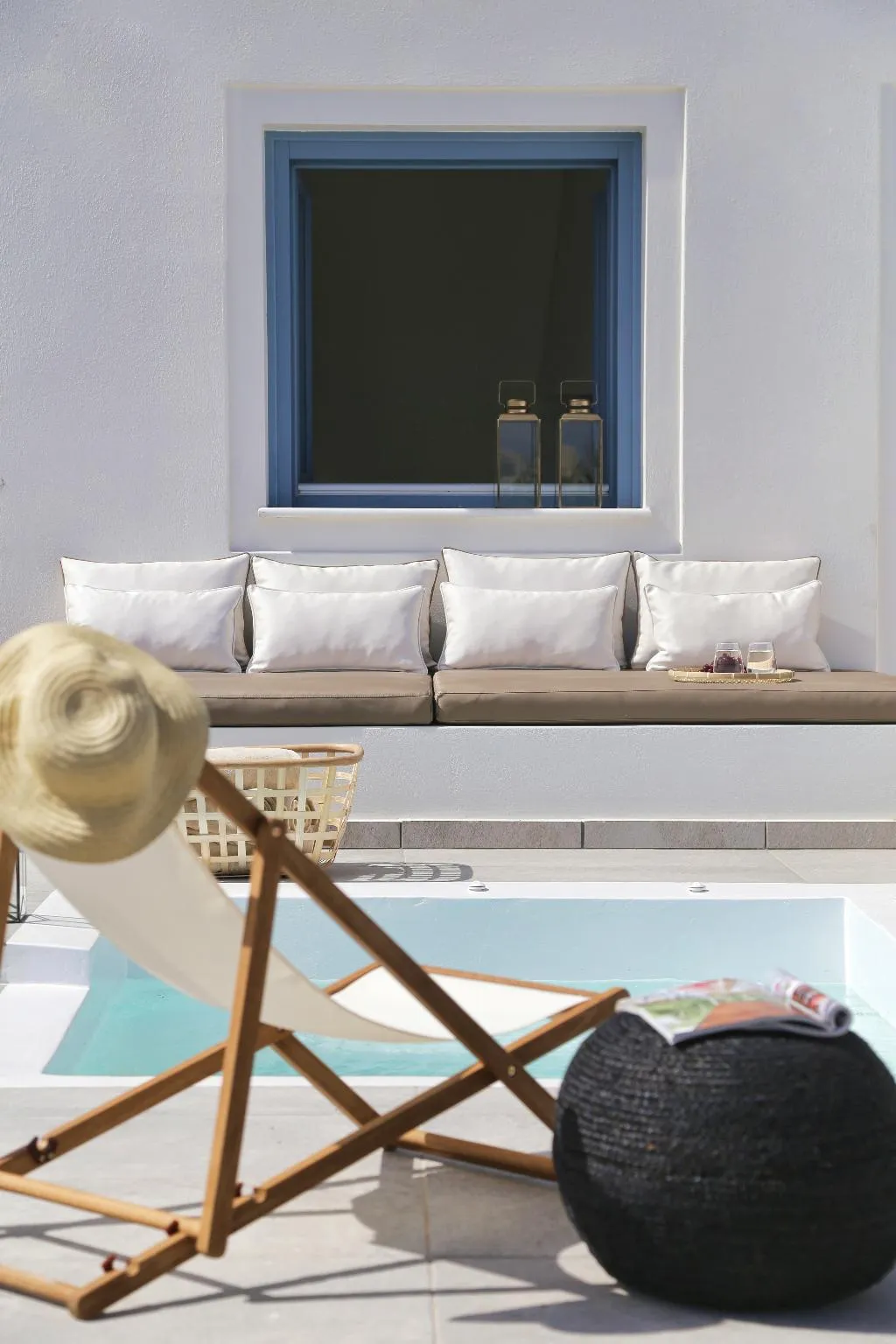 Pool, Vino Houses, Santorini