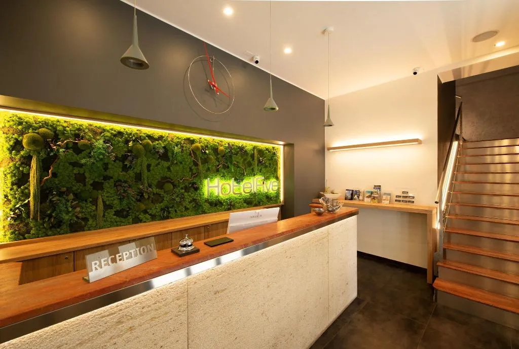 Lobby, Hotel Five, Milan