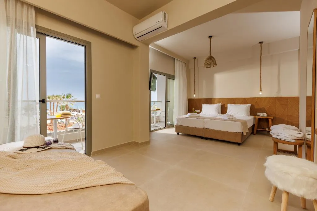 JUNIOR SUITE SEA VIEW Room, Malia Bay Beach Hotel & Bungalows, Crete