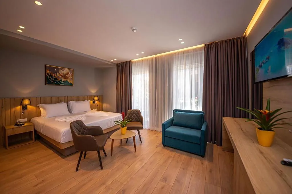 Room, Azure Inn Hotel, Southern Albania