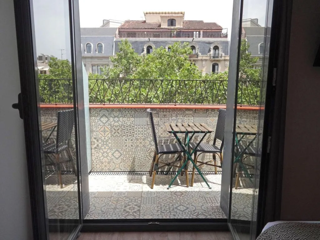Terrace, Hotel Lloret Ramblas, Barcelona