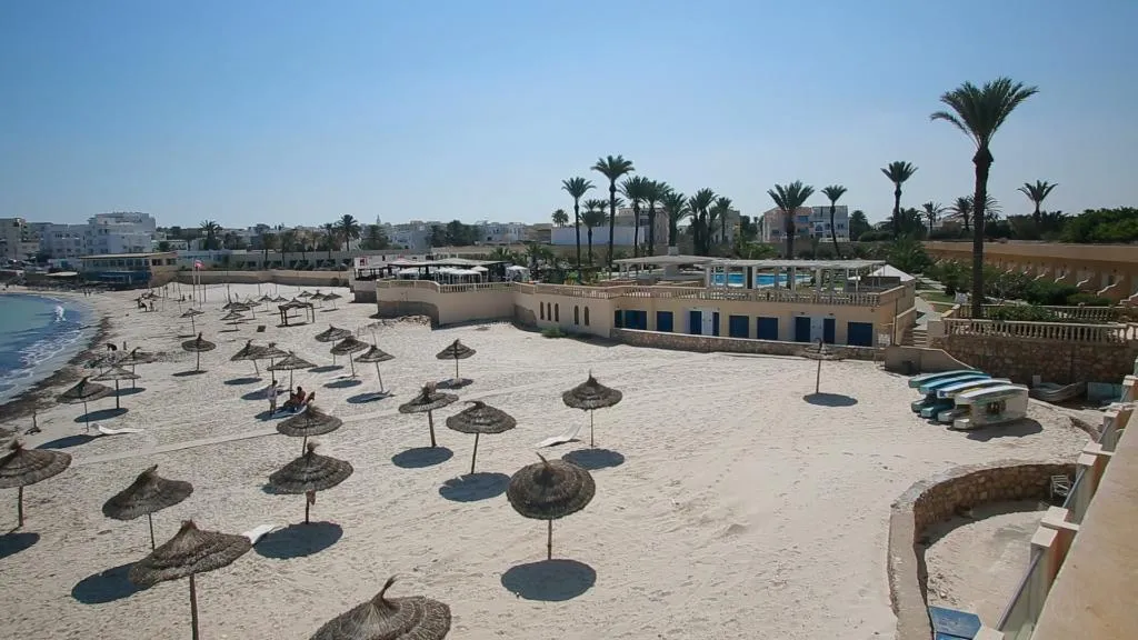 Beach, Les Palmiers, Tunisia