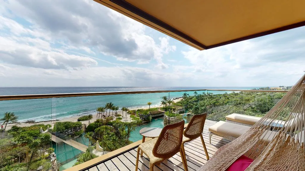 JUNIOR SUITE OCEAN FRONT Room, Hotel Xcaret Arte All Inclusive, Cancun Area