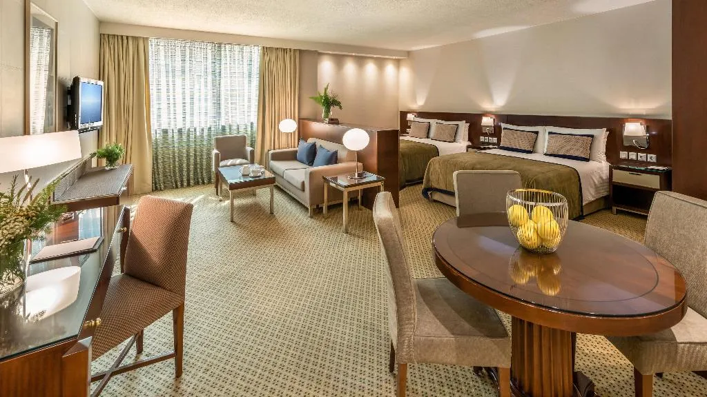 JUNIOR SUITE TWO QUEEN BEDS Room, Athenaeum InterContinental Athens, Athens