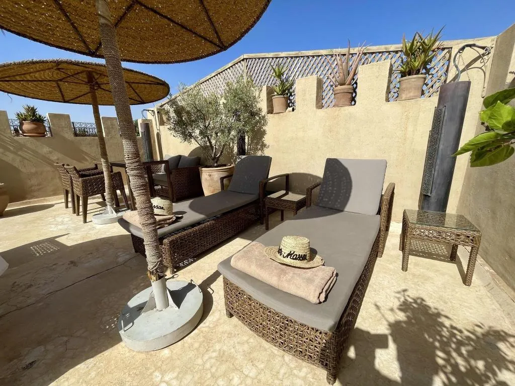 Terrace, Riad Dar Massai, Marrakech