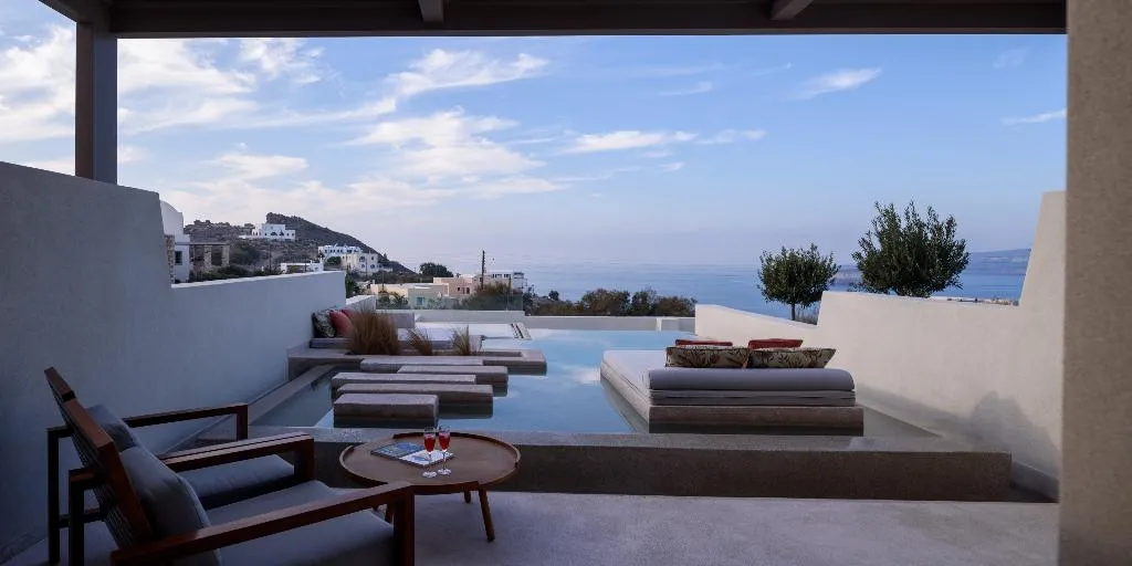 SUITE COMFORT Room, Potnia Theron Suites, Santorini