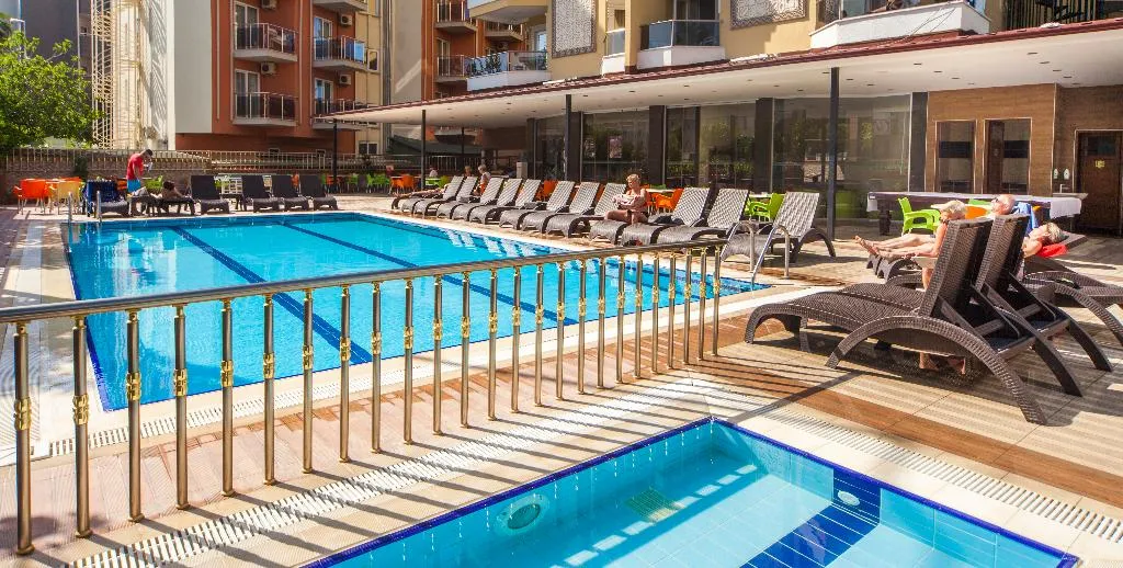 Pool, Kleopatra Ada Beach Hotel, Antalya