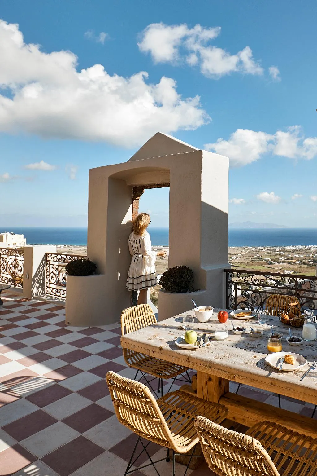 General view, Nano Suites, Santorini