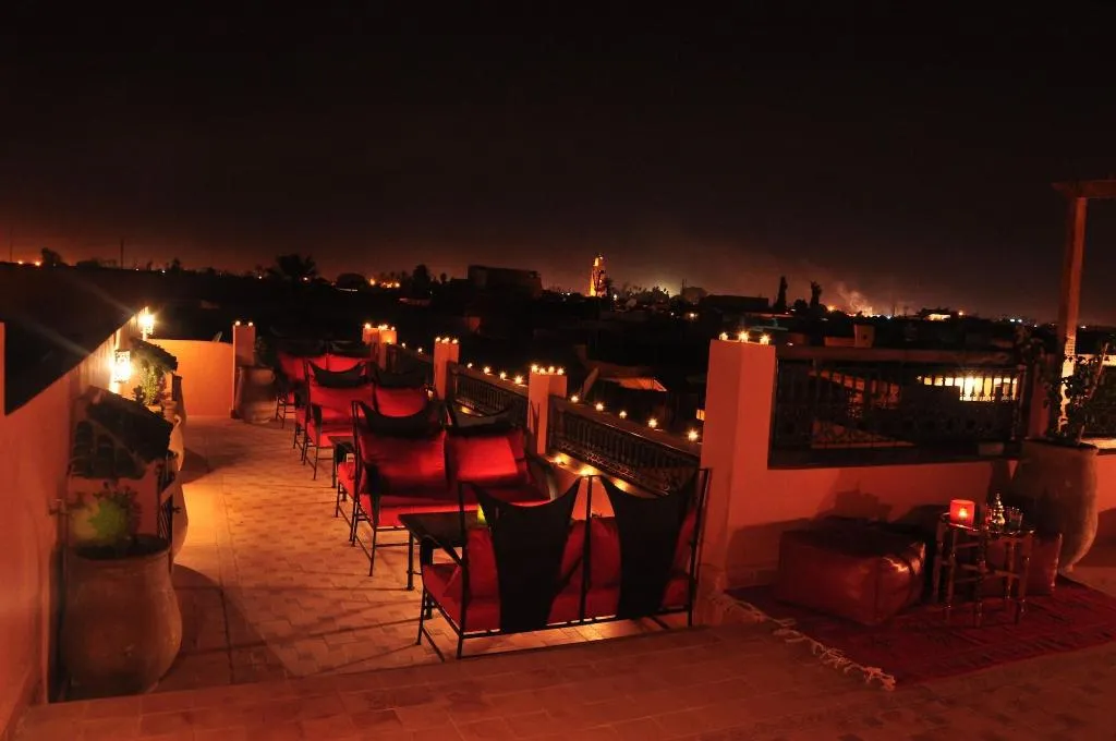 Terrace, Riad Imilchil, Marrakech