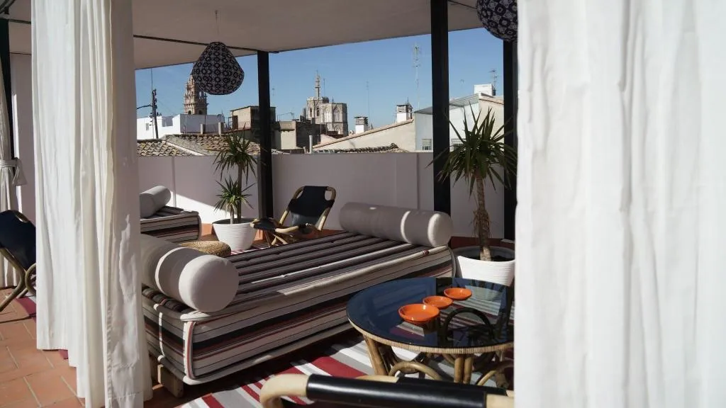 Terrace, Md Design Hotel Portal Del Real, Valencia