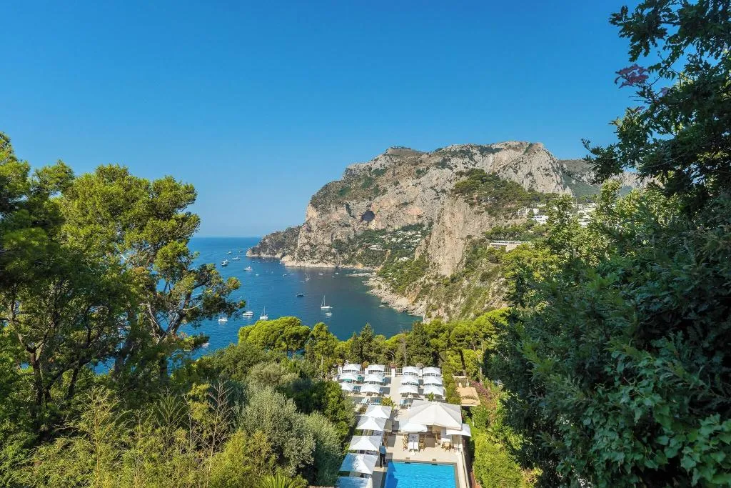 Terrace, Villa Brunella, Naples