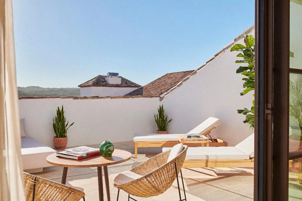 Terrace, La Zambra Resort in the Unbound Collection by Hyat, Costa Del Sol