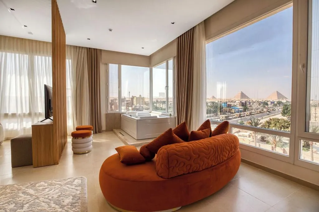 Room, Mazar Pyramids Hotel, Cairo