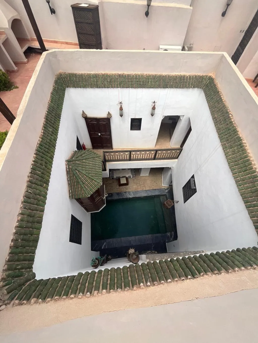 General view, Riad Dar Bounouar, Marrakech