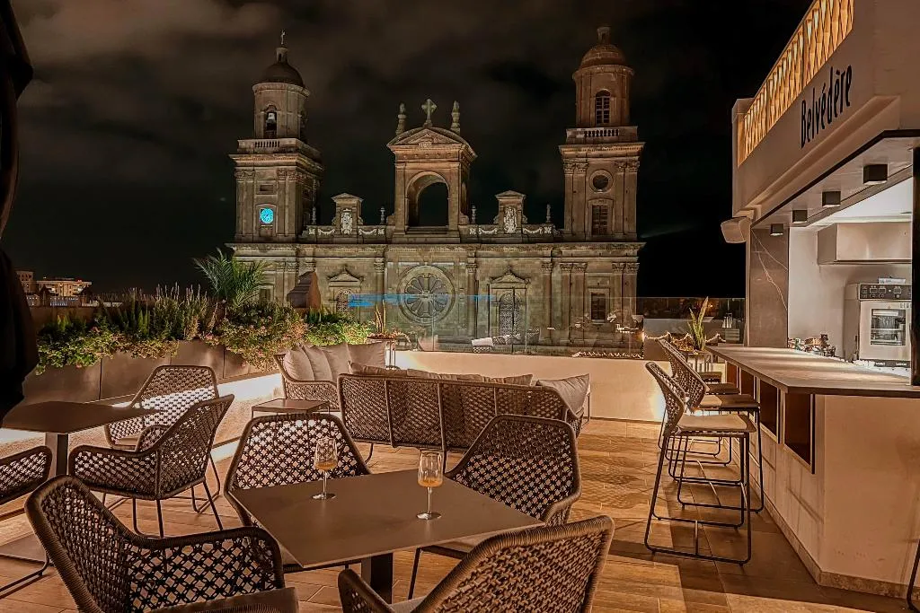 Terrace, Boutique Hotel Cordial Plaza Mayor De Santa Ana, Gran Canaria