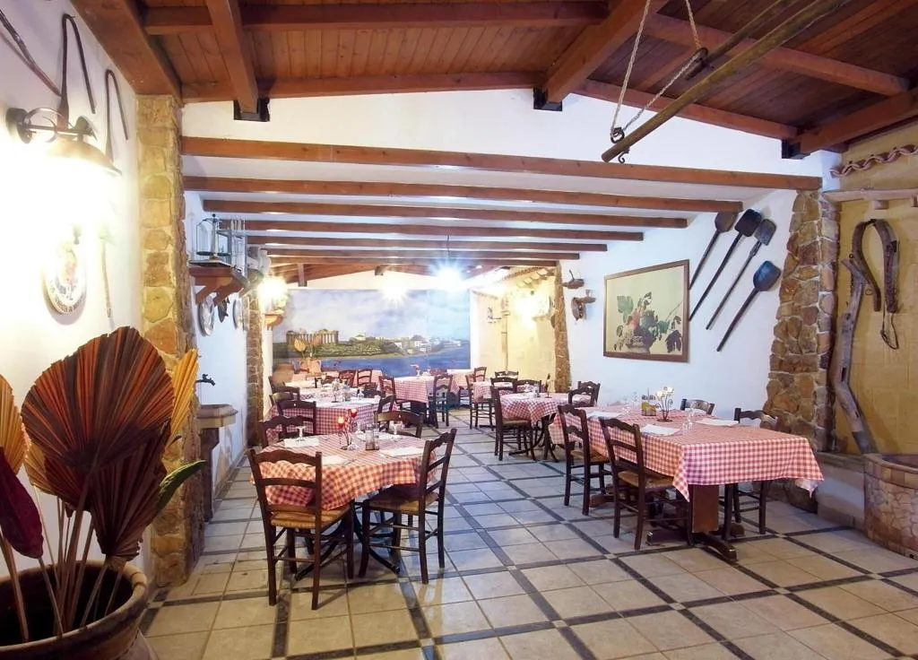 Restaurant, Hotel Alceste, Palermo