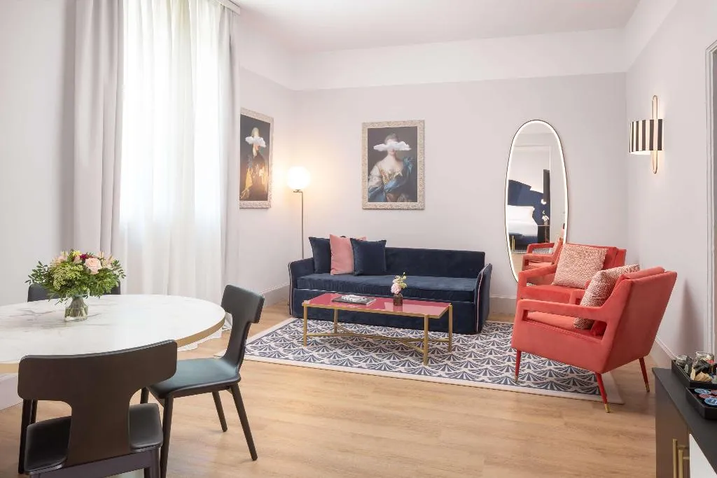 SUITE KING BED ONE BEDROOM  Room, Anglo American Hotel Florence, Curio Collection, Florence