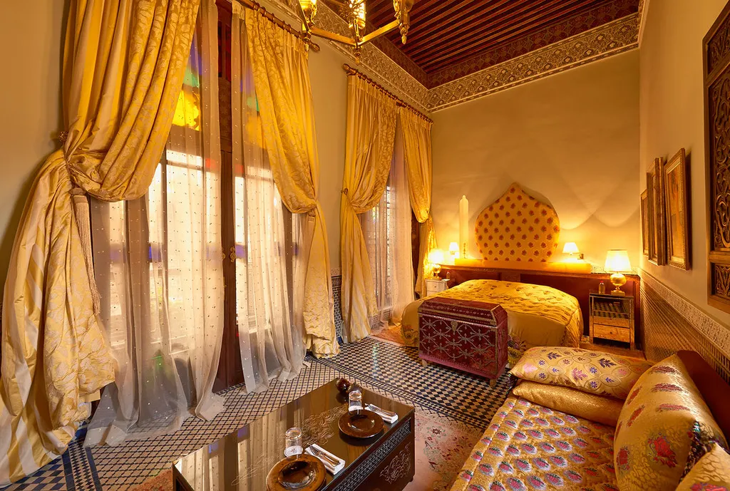 JUNIOR SUITE STANDARD Room, Riad Fes Relais et Cháteaux, Fez