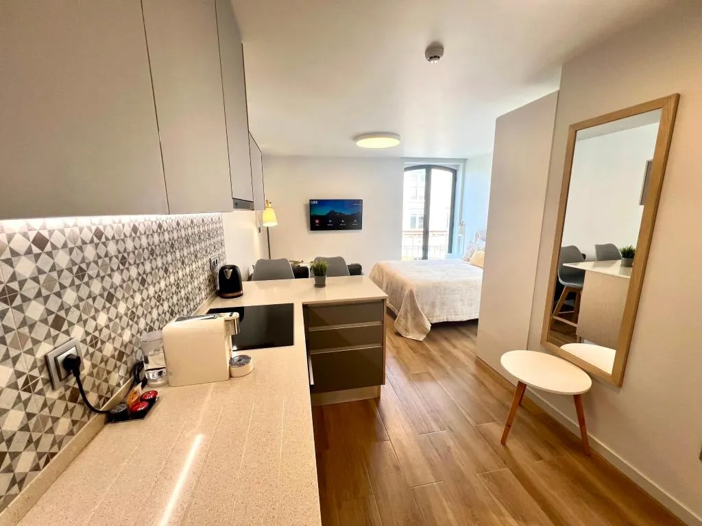 STUDIO WITH BALCONY Room, Ria Centrum - Smart Residence, Porto