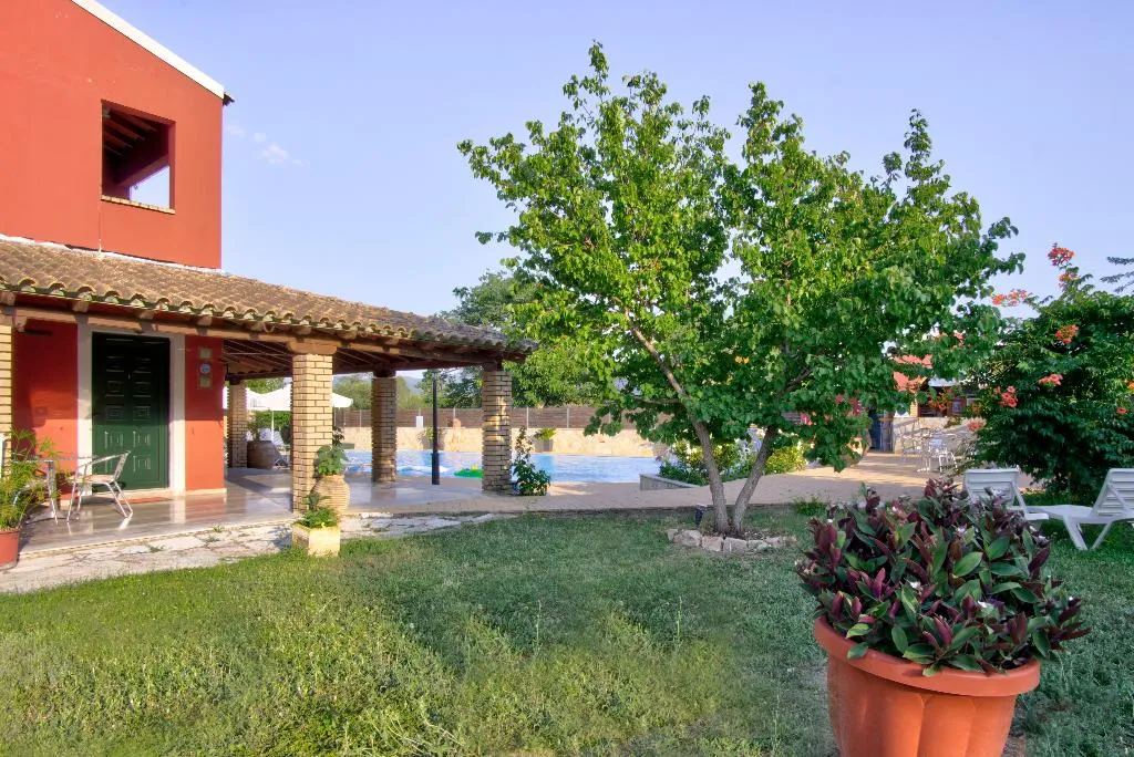 Terrace, Blue Dream Apartments, Corfu