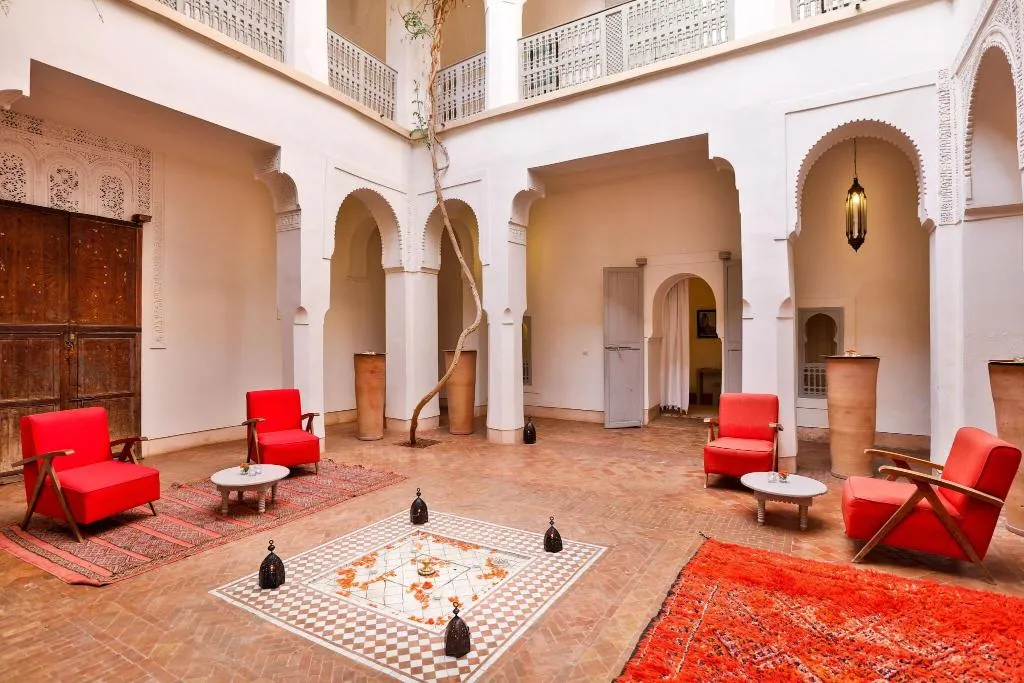 Lobby, Riad Al Jazira, Marrakech